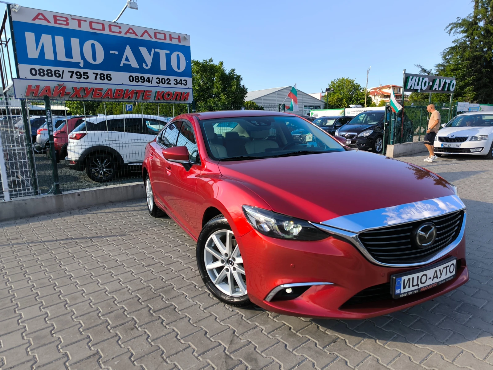 Mazda 6 2, 2-175�.�����, ����, ����, �����, LED, XENON, EU | Mobile.bg � ����������� 8