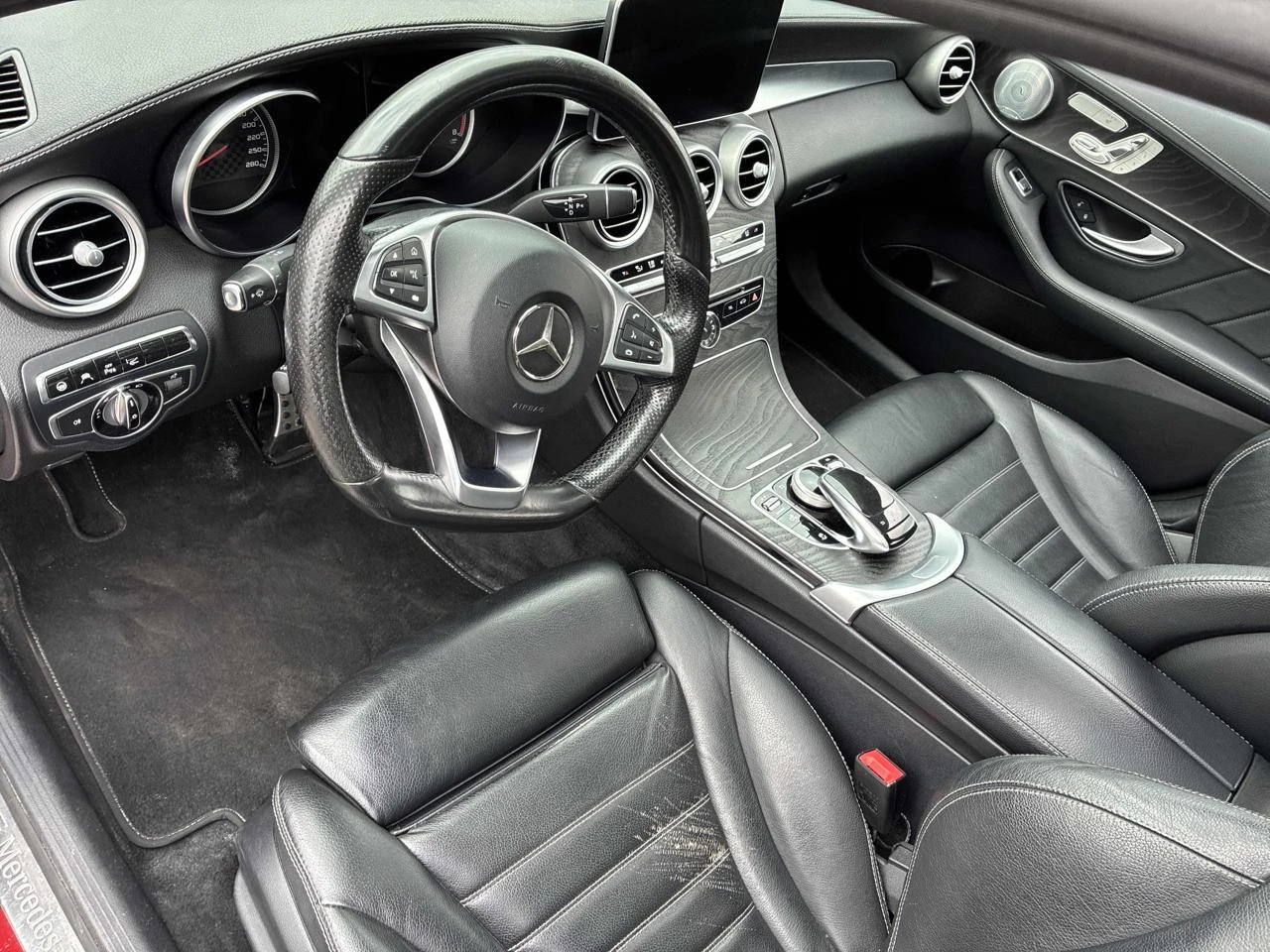 Mercedes-Benz C 450 AMG DISTRONIC+ /BURMESTER/HUD/MULTIBEAM/Пано, снимка 7 - Автомобили и джипове - 55070196