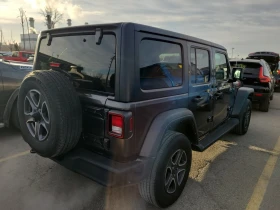 Jeep Wrangler 2021 Unlimited Sport * CARFAX * БЕЗ ПЪРВОНАЧАЛНА, снимка 4