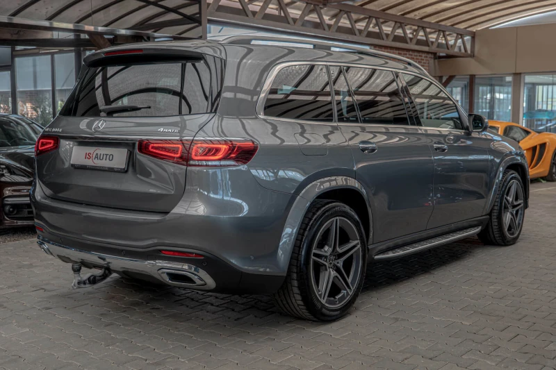 Mercedes-Benz GLS 400 AMG/6+ 1/Burmester/Обдухване/Панорама/Камера360, снимка 5 - Автомобили и джипове - 50368591