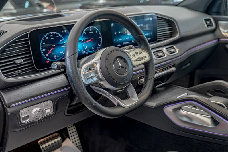 Mercedes-Benz GLS 400 AMG/6+ 1/Burmester/Обдухване/Панорама/Камера360, снимка 7 - Автомобили и джипове - 50368591