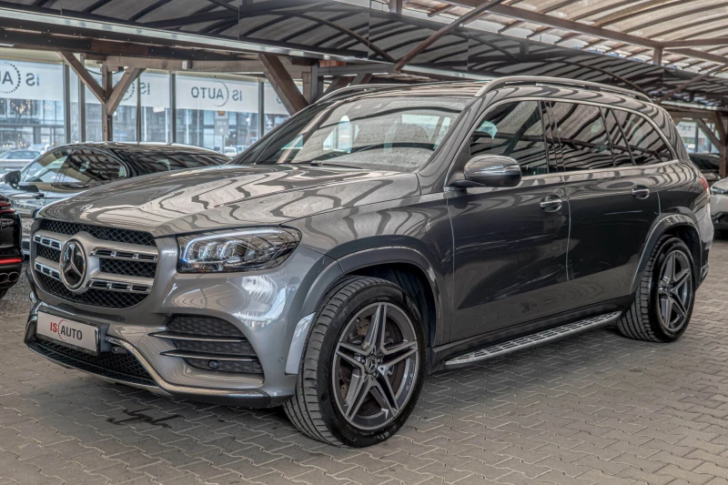 Mercedes-Benz GLS 400 AMG/6+ 1/Burmester/Обдухване/Панорама/Камера360, снимка 3 - Автомобили и джипове - 50368591