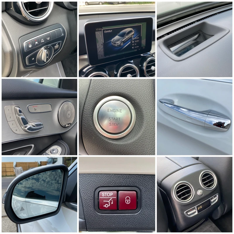 Mercedes-Benz GLC 350 AMG* 9G* Pano* Head UP* Distronic* Key GO* FULL* , снимка 16 - Автомобили и джипове - 51368348