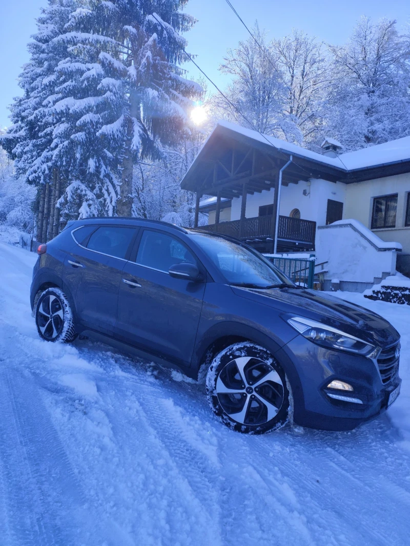 Hyundai Tucson PREMIUM: LED, Панорама, Обдухване, Зимен пакет...., снимка 8 - Автомобили и джипове - 52895962