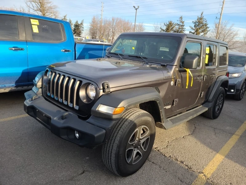 Jeep Wrangler * Unlimited Sport * CARFAX * БЕЗ ПЪРВОНАЧАЛНА ВНОС