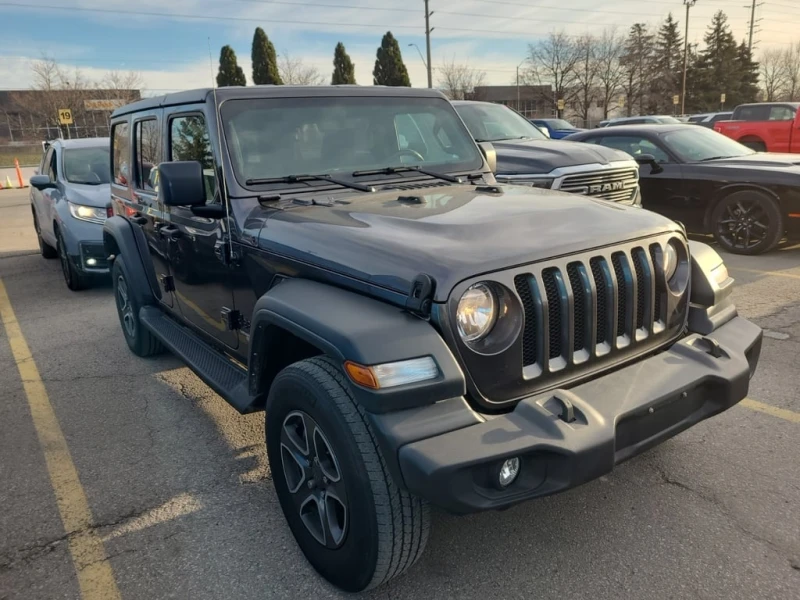 Jeep Wrangler 2021 Unlimited Sport * CARFAX * БЕЗ ПЪРВОНАЧАЛНА, снимка 2 - Автомобили и джипове - 52943525
