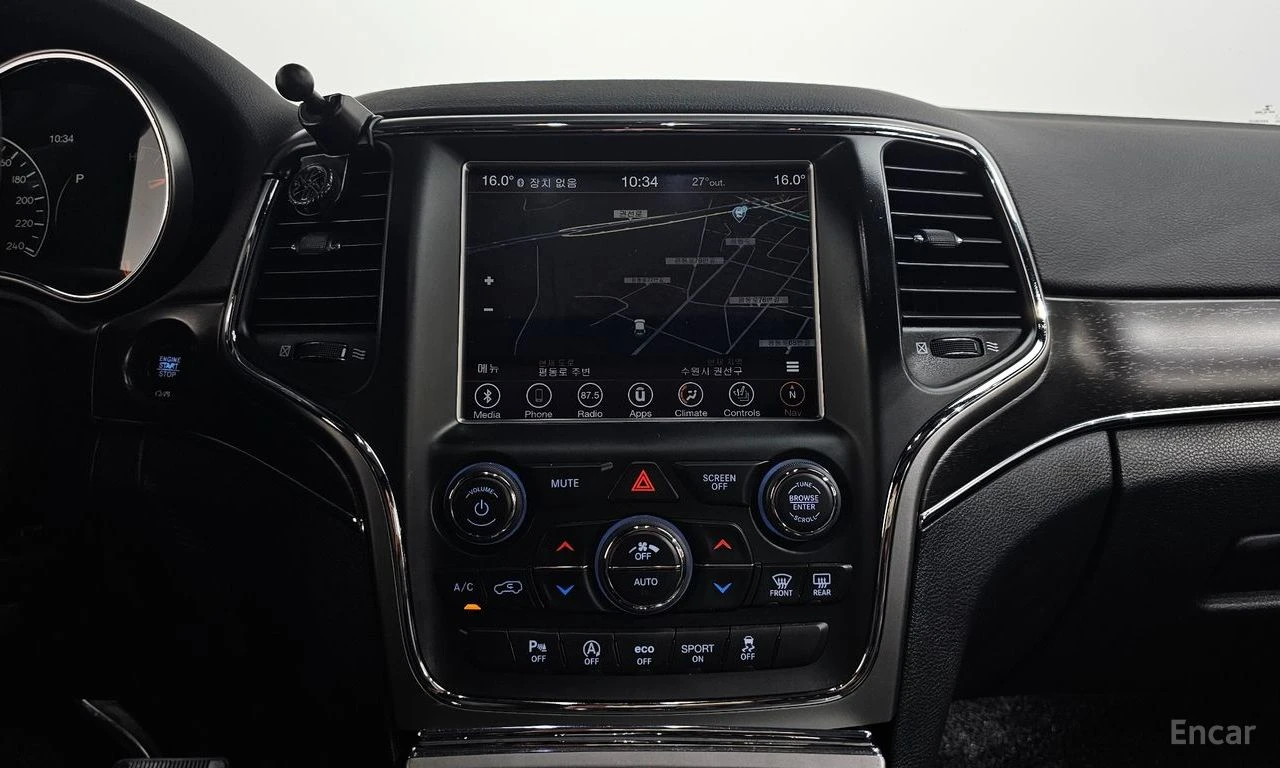 Jeep Grand cherokee 3.6* V6* 8ZF* ПОДГРЕВ* ОБДУХВАНЕ* КАМЕРА* КЕЙЛЕС* , снимка 7 - Автомобили и джипове - 54916839