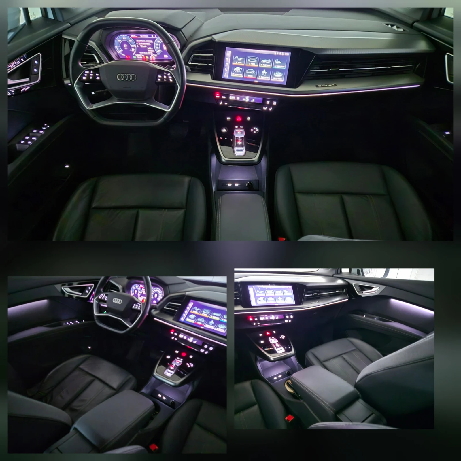 Audi Q4 SPORTBACK E-TRON 82KWH 40 S LINE-PANORAMA-AMBIENT, снимка 14 - Автомобили и джипове - 54969205