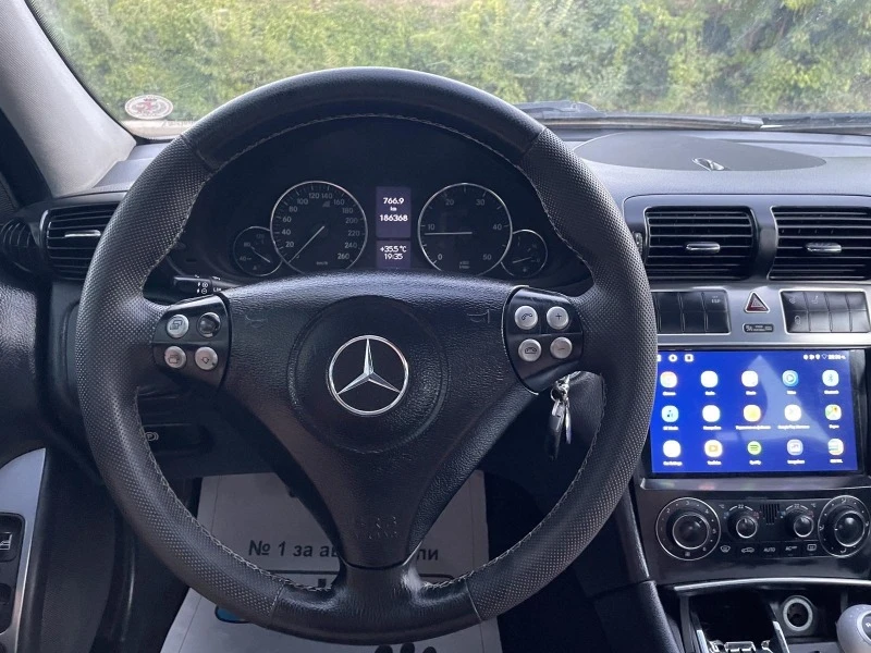 Mercedes-Benz C 220 FACELIFT, КОЖА, NAVI, КАМЕРА, ИТАЛИЯ, снимка 9 - Автомобили и джипове - 46749495