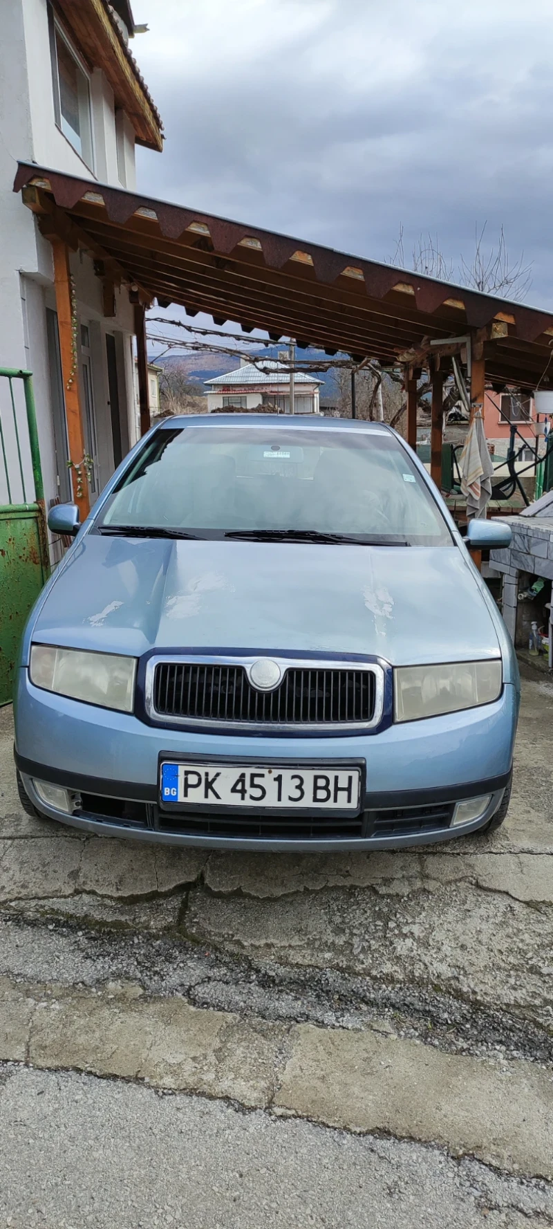 Skoda Fabia 1.4 16v газ-бензин, снимка 1 - Автомобили и джипове - 49373512