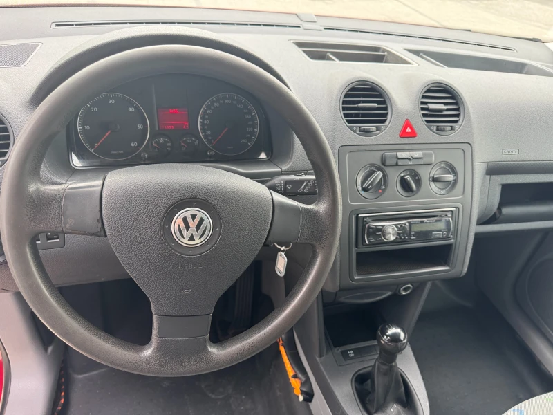 VW Caddy 1.9TDI MAXI база Климатик , снимка 8 - Автомобили и джипове - 51051527
