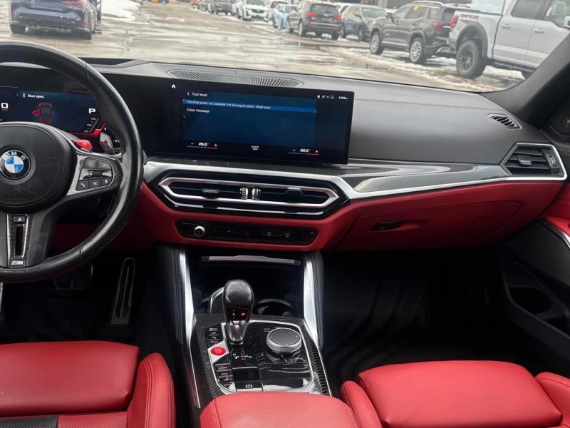 BMW M3 * Competition * Aventurin Red * 360 * ДИСТРОНИК, снимка 9 - Автомобили и джипове - 53387648