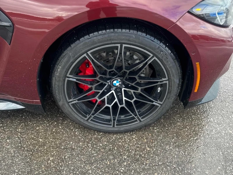 BMW M3 * Competition * Aventurin Red * 360 * ДИСТРОНИК, снимка 15 - Автомобили и джипове - 53387648