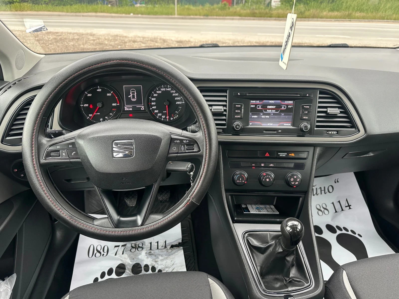 Seat Leon 1.6tdi-90к.с.! , снимка 9 - Автомобили и джипове - 54653706