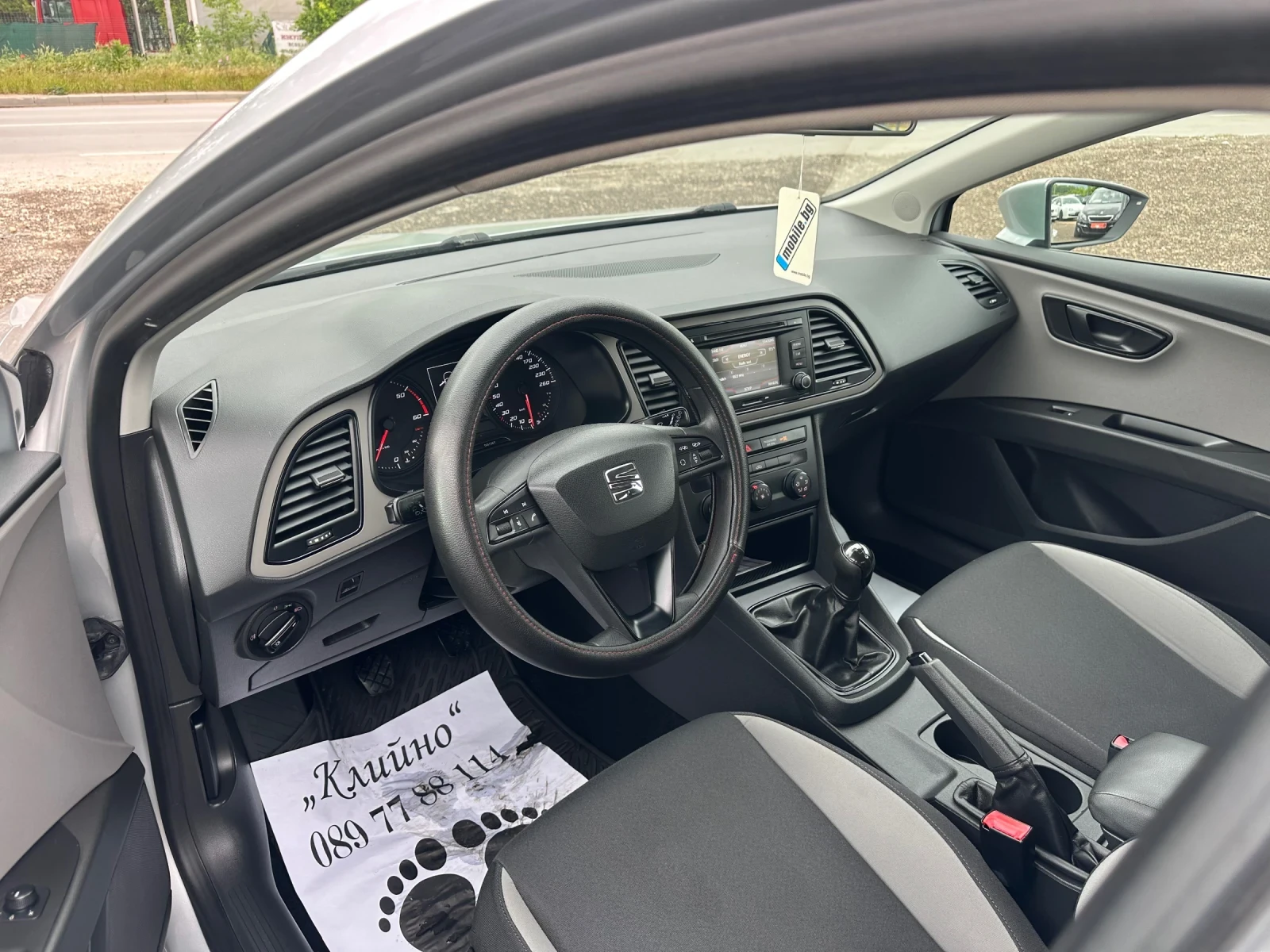 Seat Leon 1.6tdi-90к.с.! , снимка 10 - Автомобили и джипове - 54653706