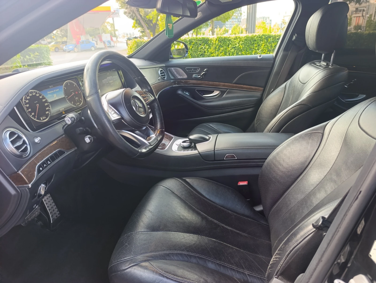 Mercedes-Benz S 350 AMG* PANO* AIRMATIC* BURMESTER, снимка 11 - Автомобили и джипове - 56150881