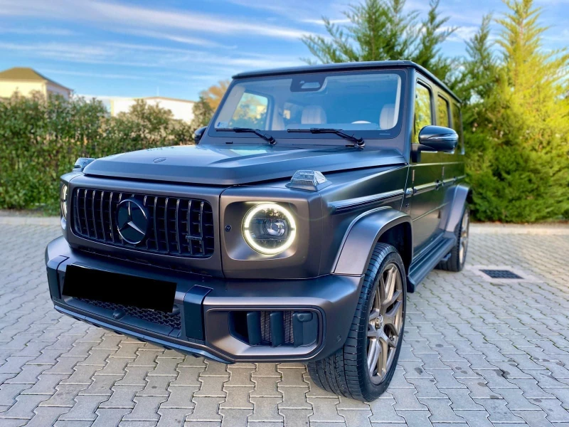 Mercedes-Benz G 63 AMG /FACELIFT/ SUPERIOR/DESIGNO MAGNO/BURM/ NIGHT/ TV/, снимка 2 - Автомобили и джипове - 48874775