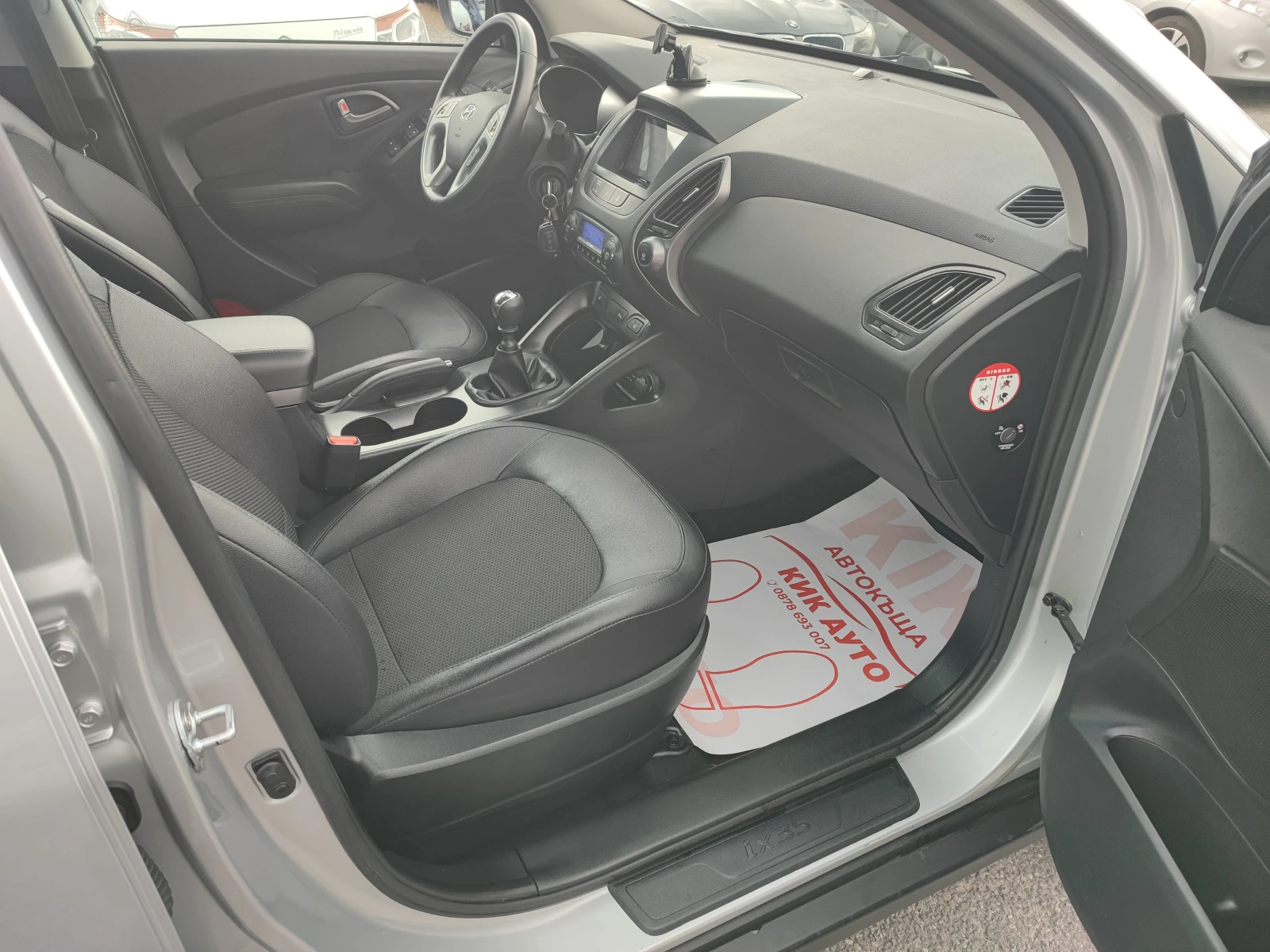 Hyundai IX35 2.0CRDI-136ks-6sk-4X4-ПАРКТОНИК-КАМЕРА - изображение 8