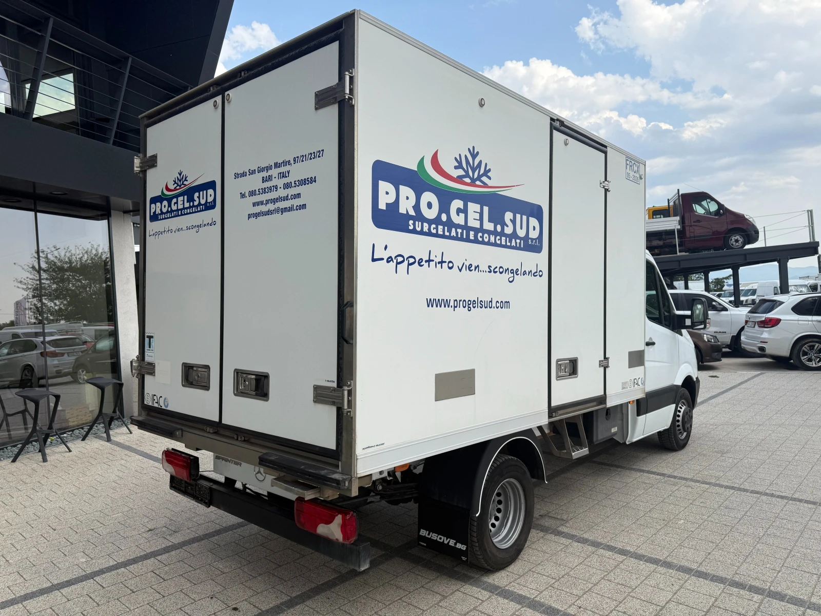 Mercedes-Benz Sprinter 519 419CDI до 3.5т. Хладилен+ ток Клима 3.52м. - 2броя - изображение 9