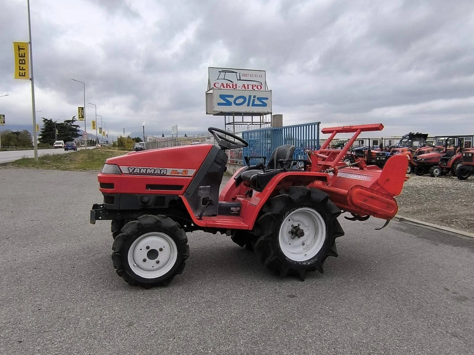 Трактор Yanmar, снимка 3 - Селскостопанска техника - 56736773