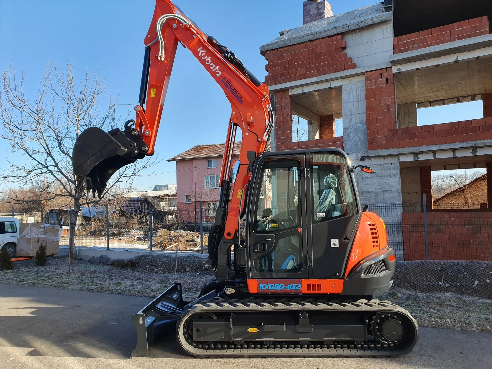 Багер Kubota KX080-4α2 - изображение 2