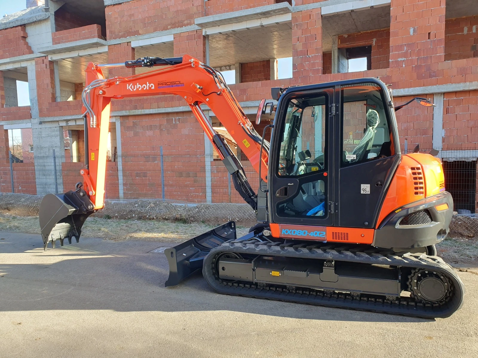 Багер Kubota KX080-4α2 - изображение 5