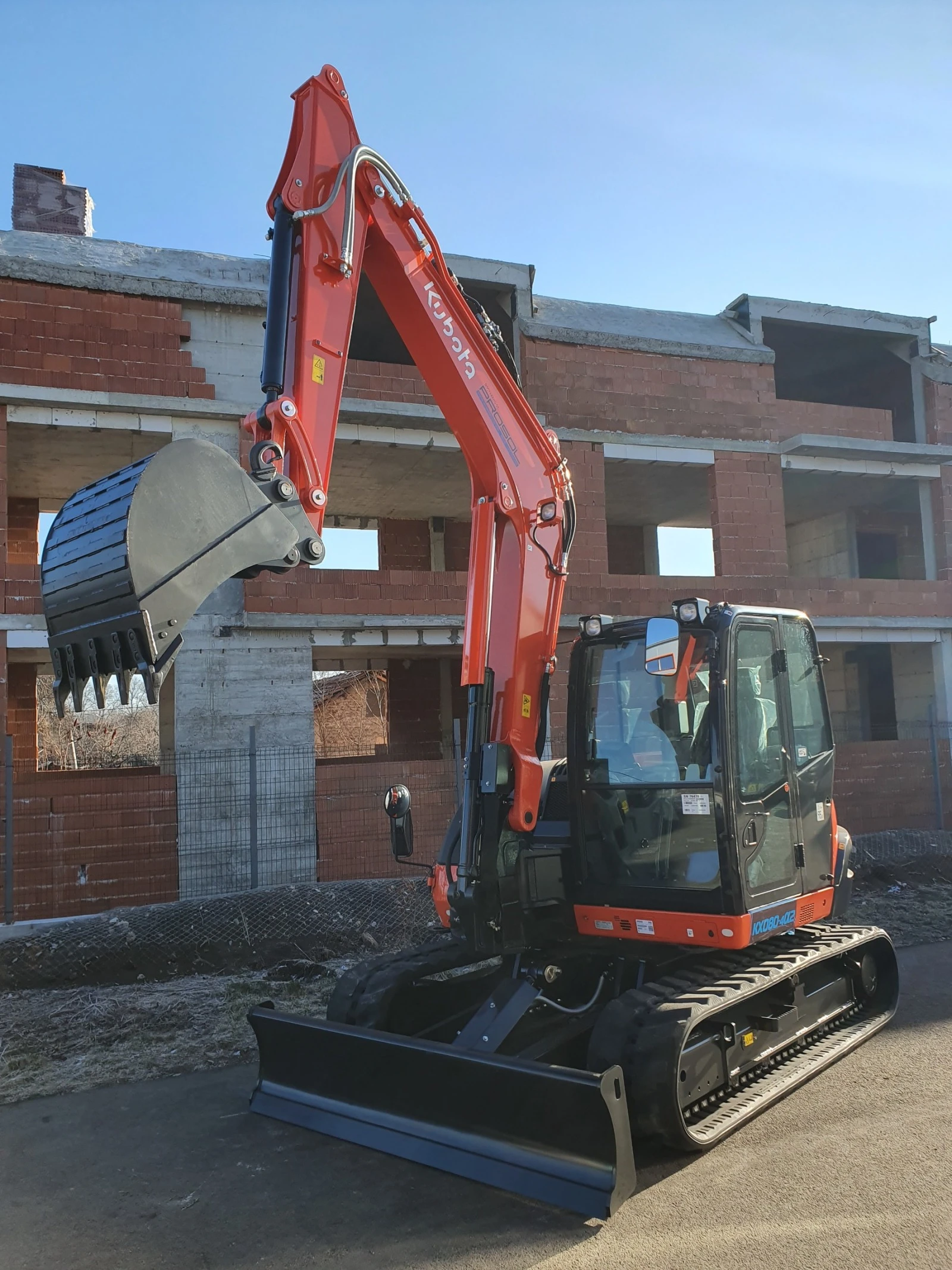 Багер Kubota KX080-4α2 - изображение 3