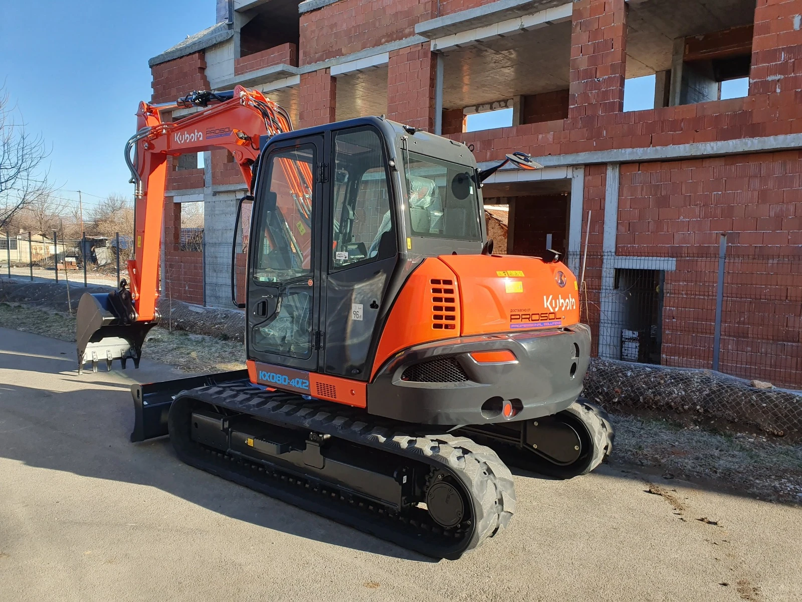 Багер Kubota KX080-4α2 - изображение 6