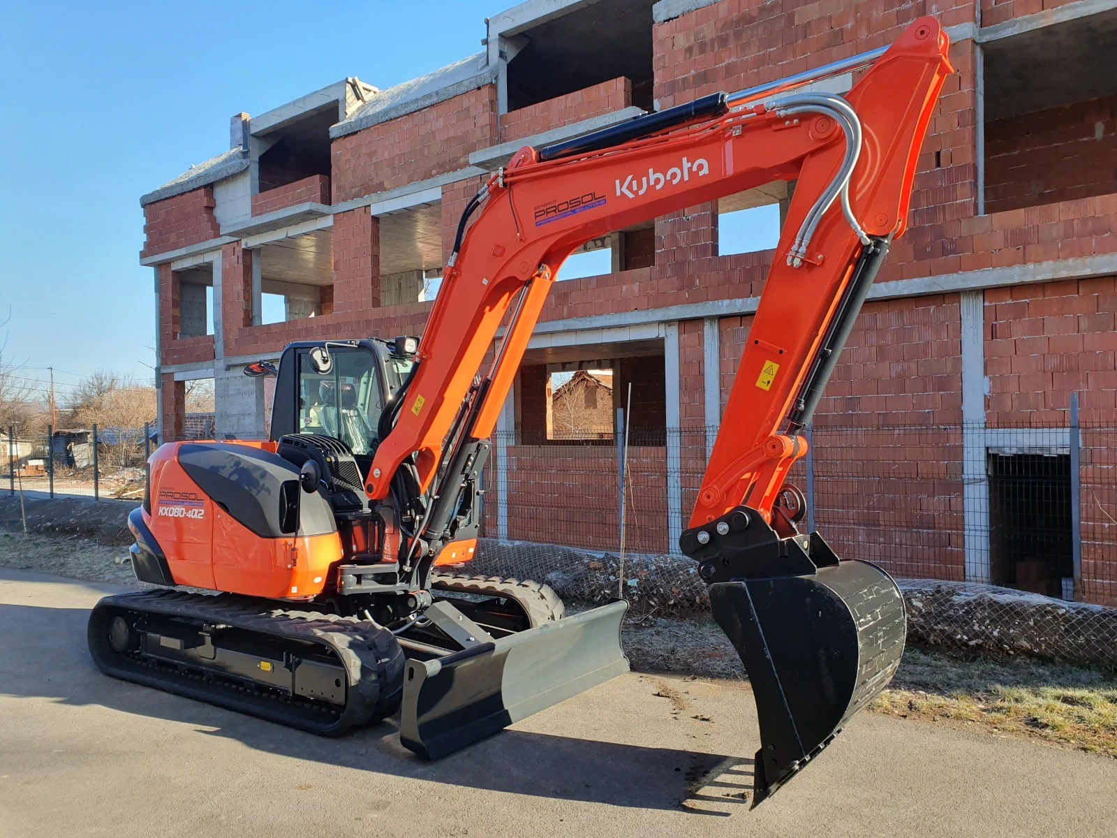 Багер Kubota KX080-4α2 - изображение 4