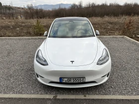 Tesla Model Y LR, ЧАСТНА ОБЯВА, БЯЛ САЛОН, БЕЗ ТАКСИ ПРЕХВЪРЛЯНЕ, снимка 7