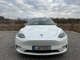 Tesla Model Y LR, ЧАСТНА ОБЯВА, БЯЛ САЛОН, БЕЗ ТАКСИ ПРЕХВЪРЛЯНЕ, снимка 1