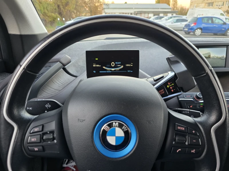 BMW i3 58158km. Гаранция. 120ah/42.2kw.keyles камера парк, снимка 11 - Автомобили и джипове - 47900232