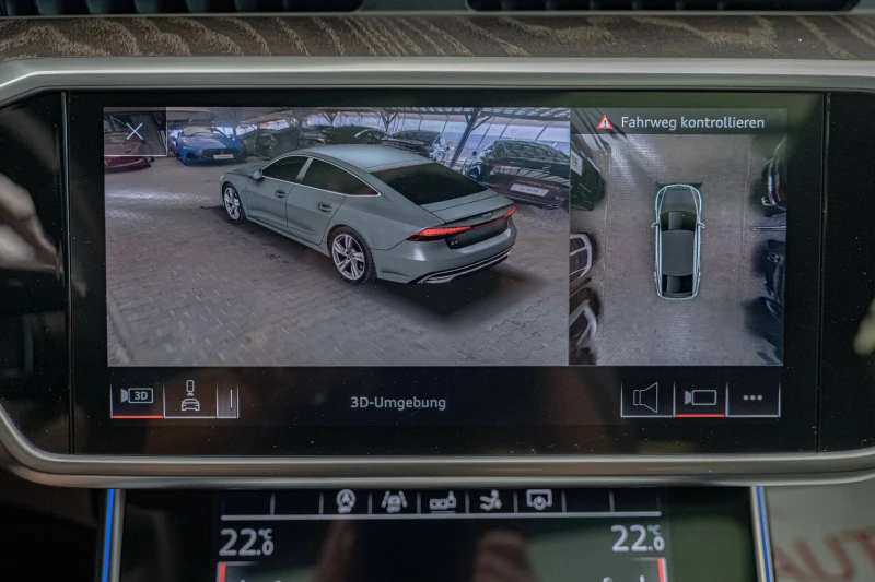 Audi A7 55TFSI/Bang&Olufsen/SLINE/3D Камера/Подгрев/Distro, снимка 10 - Автомобили и джипове - 51360161