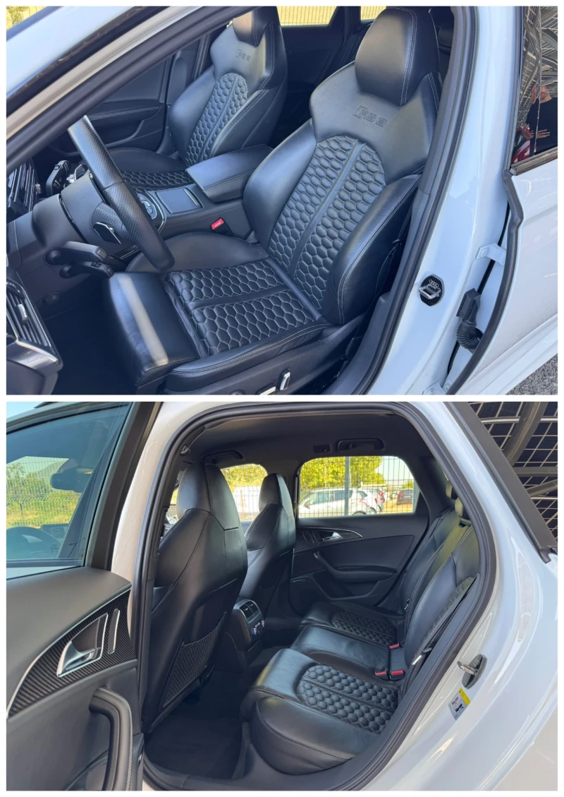 Audi Rs6 4.0TFSI quattro* DYNAMIC* CARBON* БЕЗ АНАЛОГ* , снимка 13 - Автомобили и джипове - 51544395
