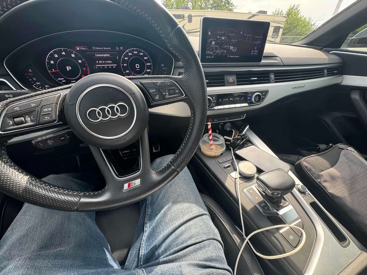 Audi A4 | Technik | DISTRONIC | 360 | ОБДУХВАНЕ | , снимка 9 - Автомобили и джипове - 54980469