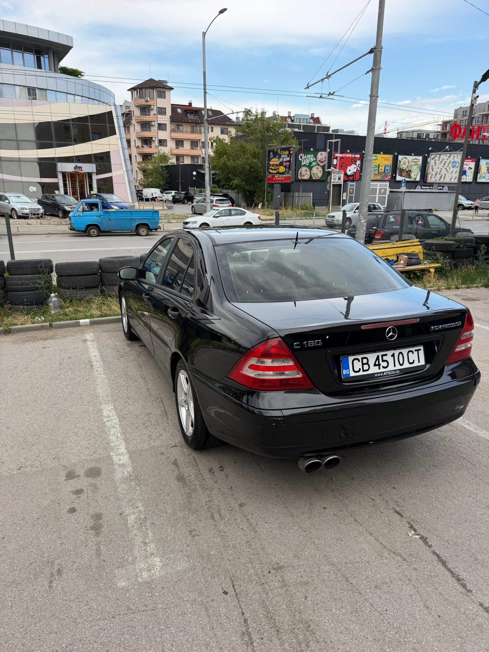 Mercedes-Benz C 180 1.8 Compressor Газ Facelift, снимка 4 - Автомобили и джипове - 55377851