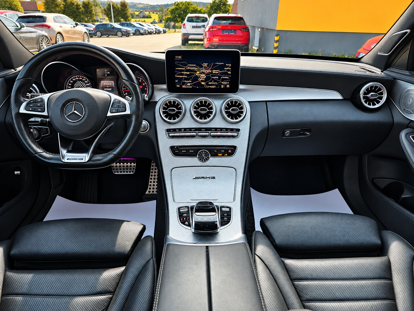 Mercedes-Benz C 450 AMG AMG, снимка 10 - Автомобили и джипове - 56234031