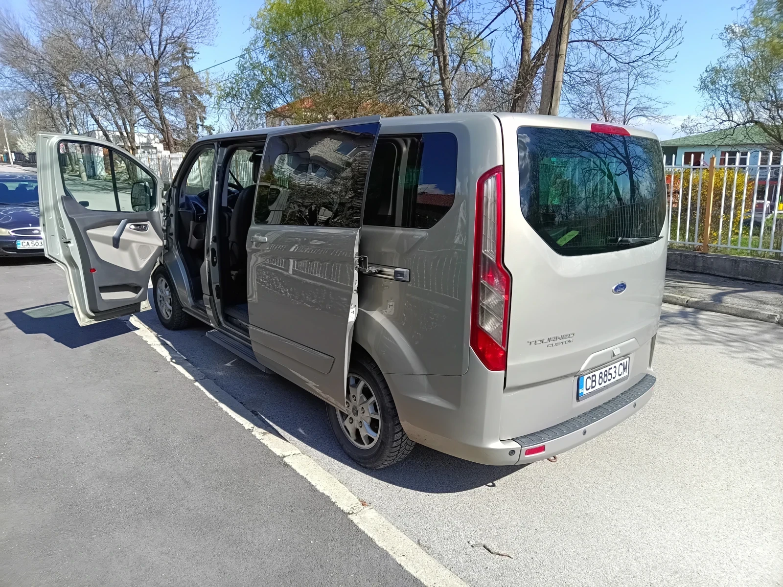 Ford Transit Custom, снимка 10 - Бусове и автобуси - 54147738