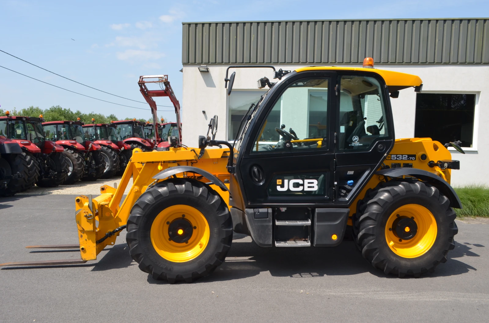 Телескопичен товарач JCB  532-70 ОЧАКВАН ВНОС, снимка 2 - Селскостопанска техника - 55952337