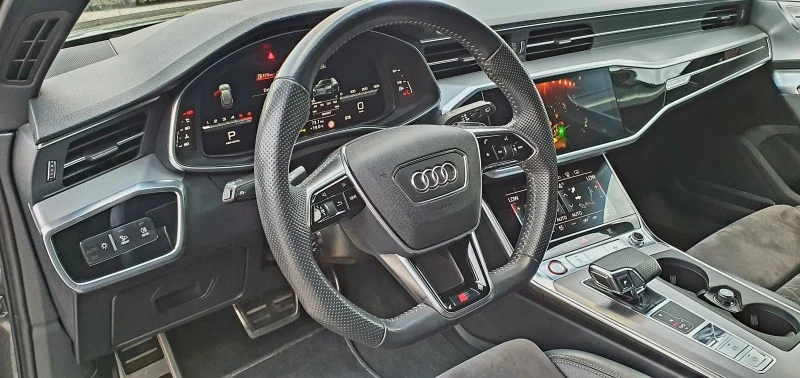 Audi S6 MATRIX HD,360,KEYLESS,Blindspot, снимка 13 - Автомобили и джипове - 41421771