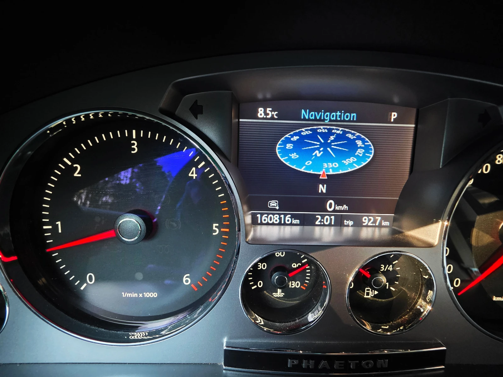 VW Phaeton 3.0, снимка 9 - Автомобили и джипове - 54159815