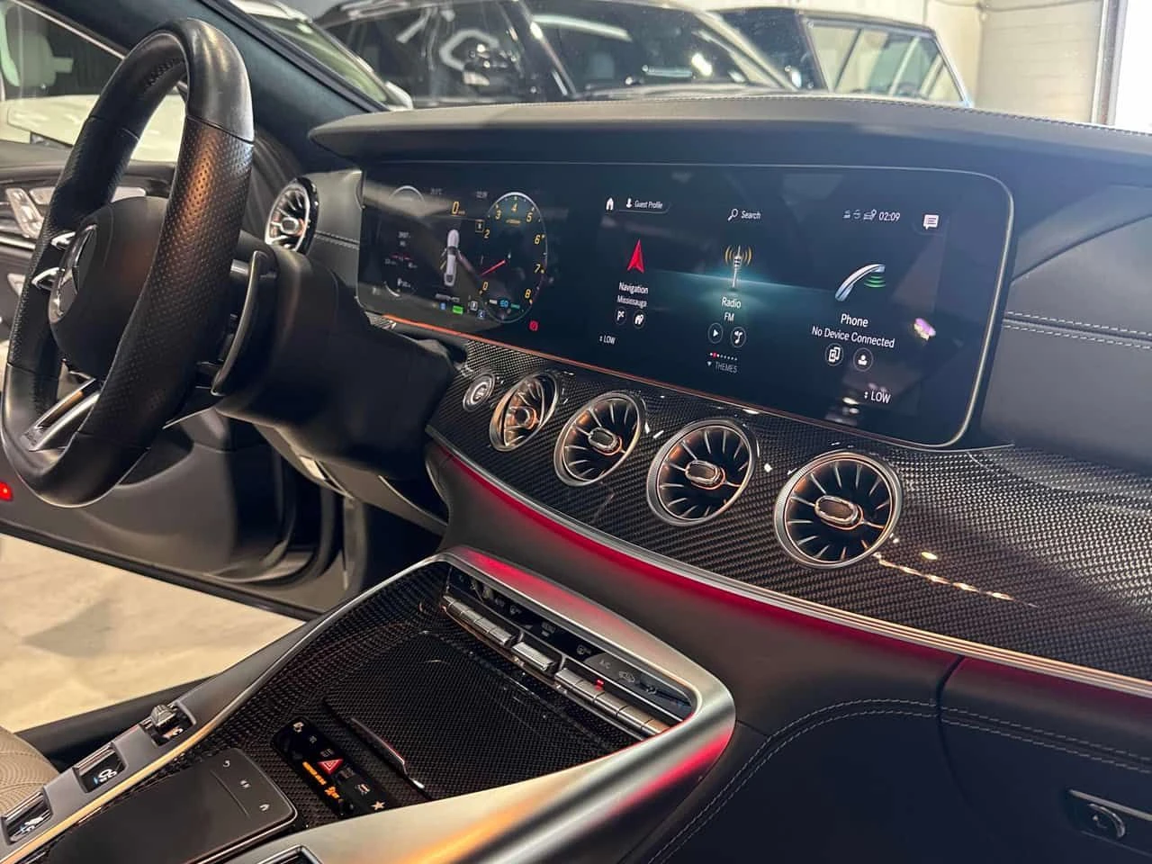 Mercedes-Benz AMG GT * 53 * CARFAX * ОПЦИЯ ЗА ФИНАНСИРАНЕ, снимка 14 - Автомобили и джипове - 54987383