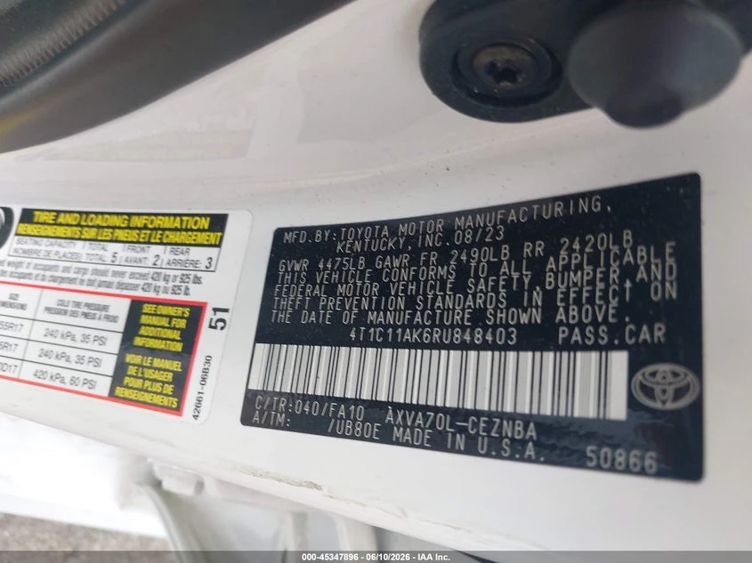 Toyota Camry 2.5L I-4 DI, DOHC, VVT, 203HP Front Wheel Drive | Mobile.bg � ����������� 9