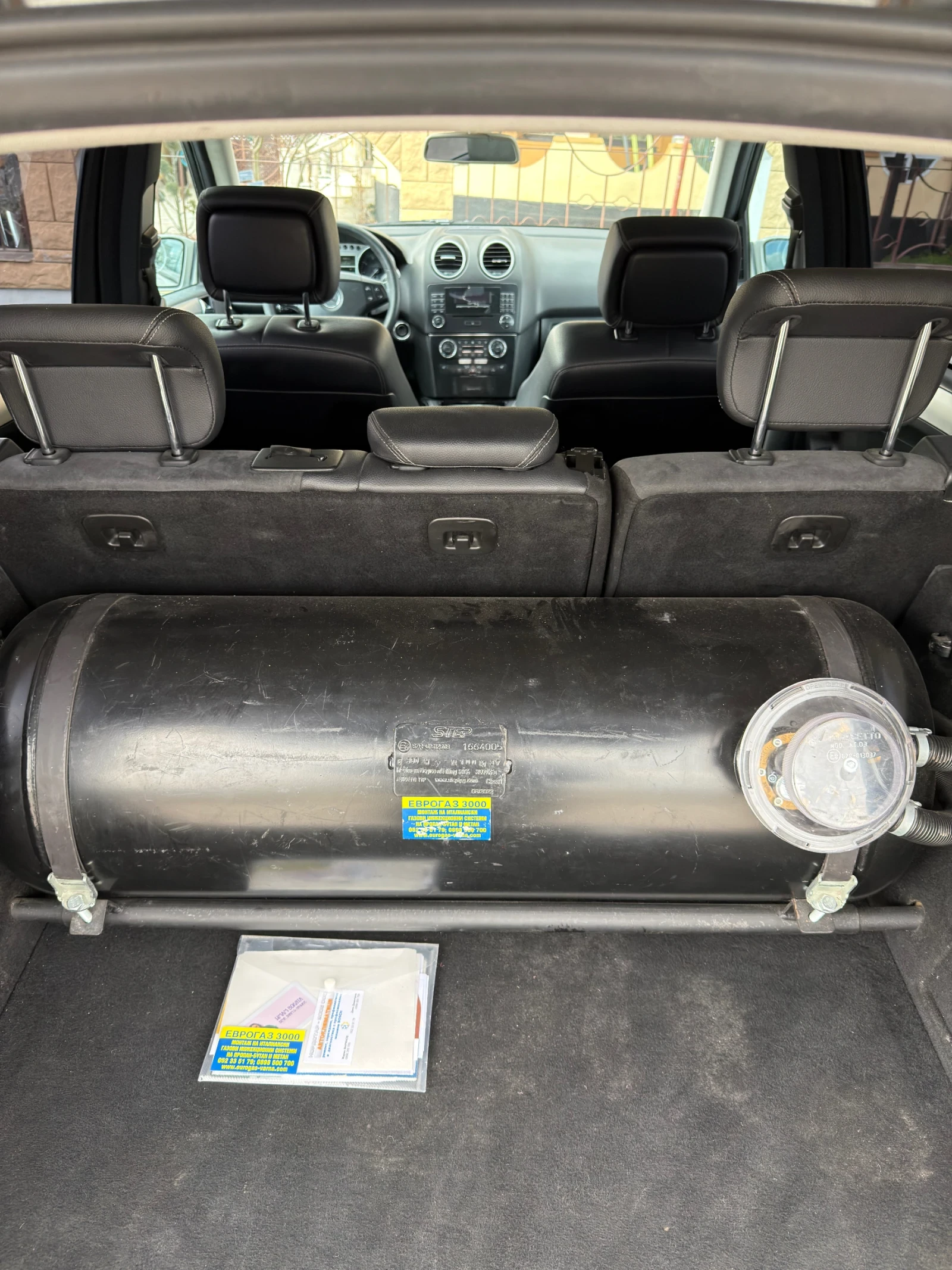 Mercedes-Benz ML 350 ГАЗ - BRC - ОТЛИЧЕН , снимка 15 - Автомобили и джипове - 54036566