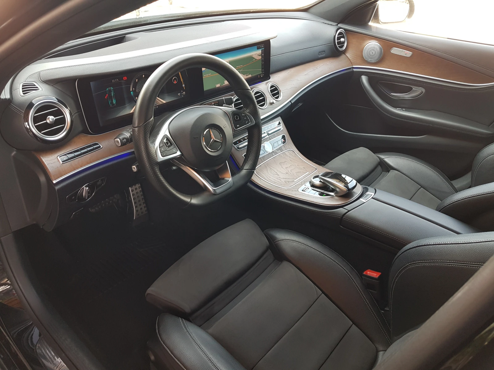 Mercedes-Benz E 220 D AMG BURMESTER HEAD-UP DISPLAY EURO 6C ЛИЗИНГ - изображение 9