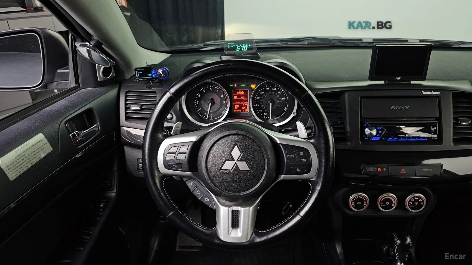 Mitsubishi Lancer * EVOLUTION* BREMBO* RECARO* КАРБОН* , снимка 15 - Автомобили и джипове - 54729340