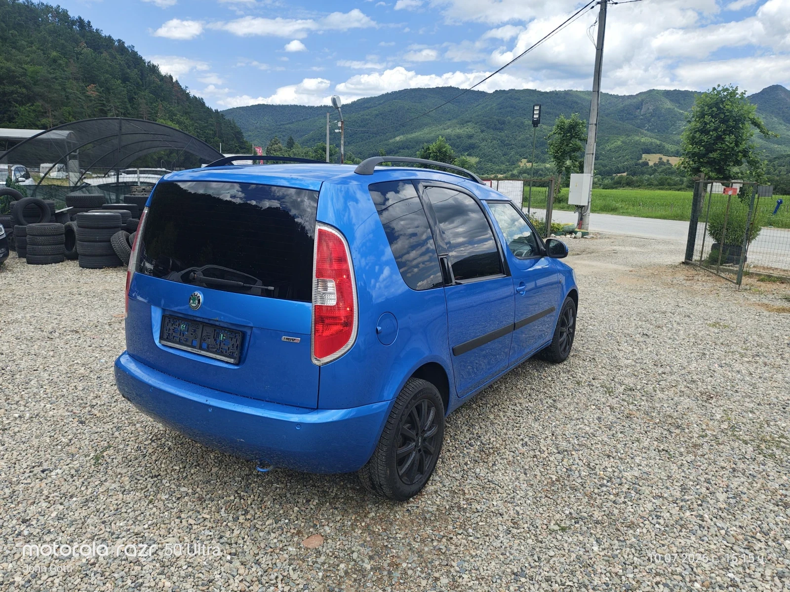 Skoda Roomster 1.6i klimatronik , снимка 4 - Автомобили и джипове - 55235412