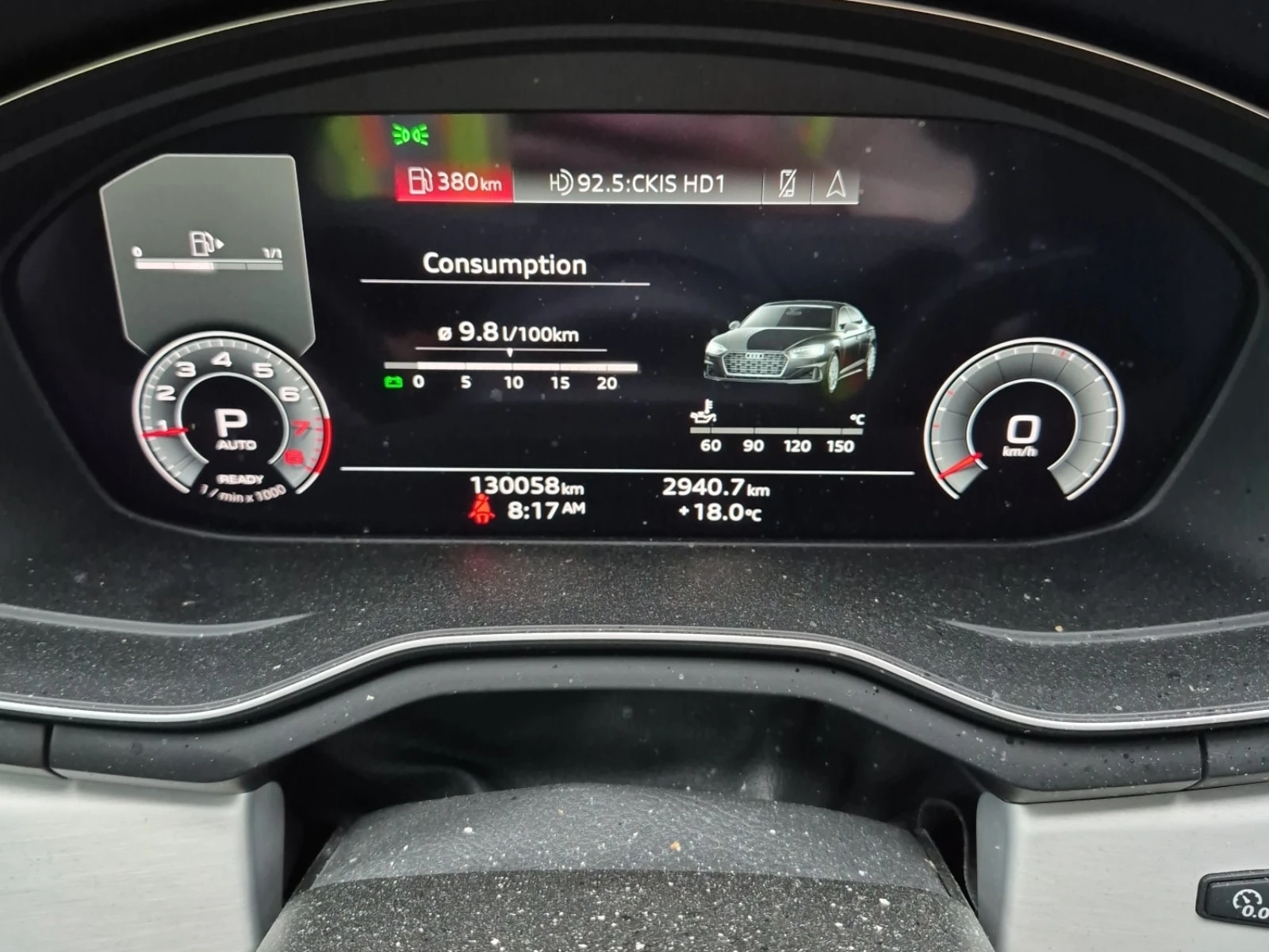 Audi A5 * PROGRESSIV * CARFAX * ЦЕНА ДО БГ, снимка 7 - Автомобили и джипове - 56085291