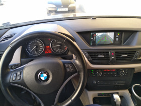 BMW X1 2.0 D, Кей лес, Нави, кожа, рекаро, панорама, снимка 9