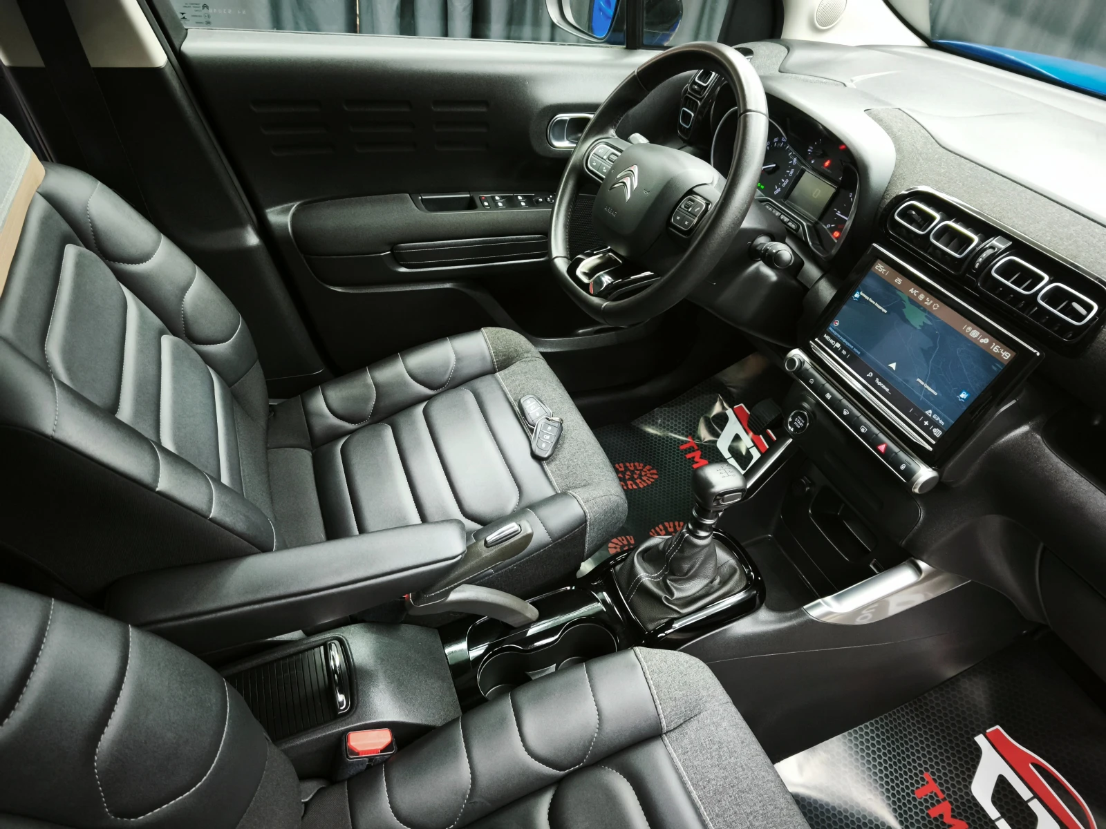 Citroen C3 Aircross 1.2i 130k.c 6c.k E6 * KEYLESS* NAVI* CAMERA 58000k | Mobile.bg   13